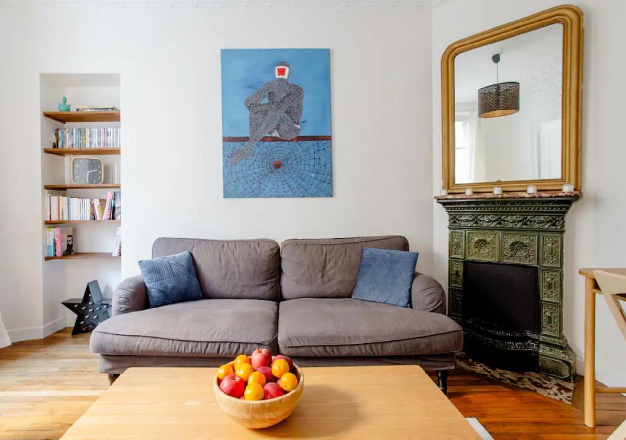 Charmant Appartement Pres Du Pere Lachaise Paris Exterior photo